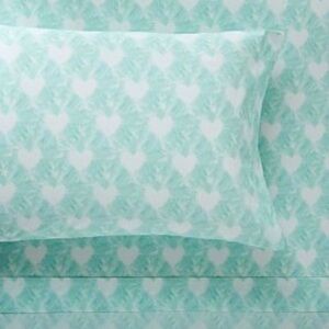 Pottery Barn Teen Tie-Dye Heart Organic Sheet Set